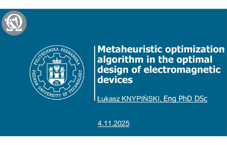 Wykład dr hab. iż. Łukasza Knypińskiego