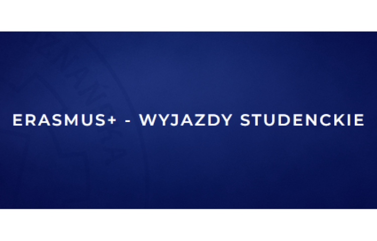 Erasmus - wyjazdy studenckie