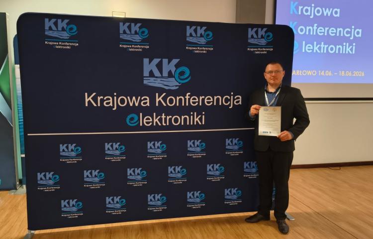 dr inż Piotr Góral z wyróżnieniem na KKE