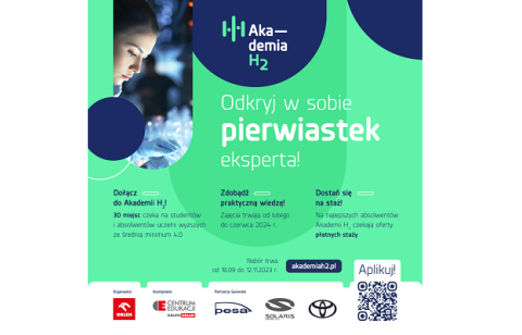 Akademia wodorowa - plakat