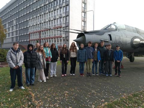 Uczniowie klasy 7 Szkoły Podstawowej nr 18 w Poznaniu odwiedzili nas