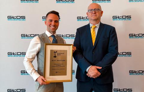 Dr Inż. Jakub Suder z 3. miejscem w plebiscycie „Osobowość Roku 2025”